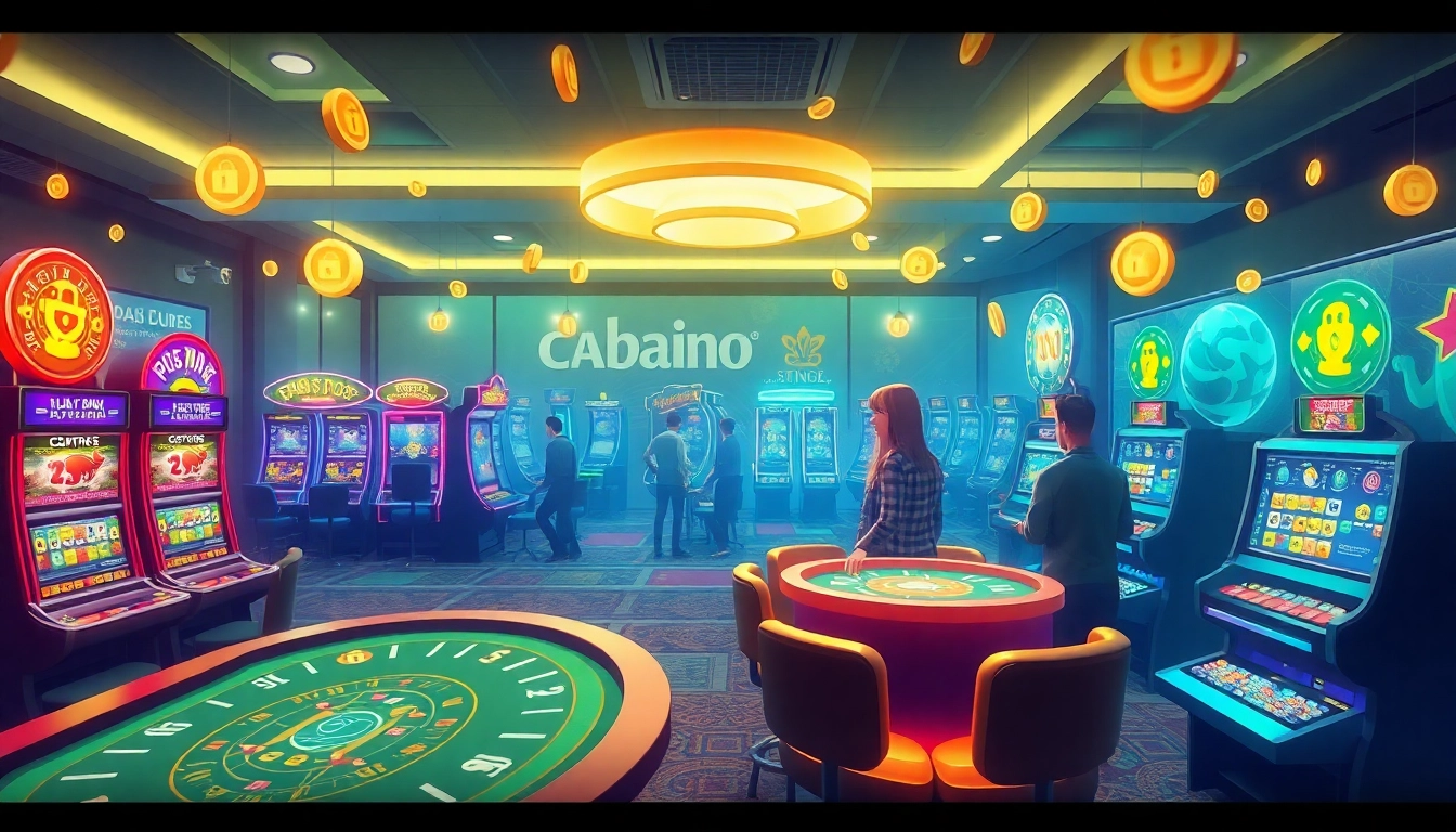 Vibrant gaming scene showcasing popular games on dittytalk.com, emphasizing excitement and security in online gambling.