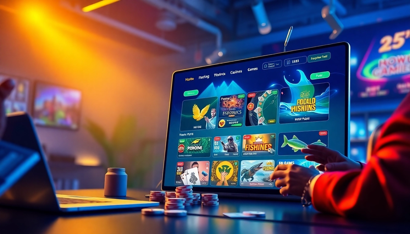 Engaging visual of 888b.rodeo's modern online gambling platform showcasing various game options.