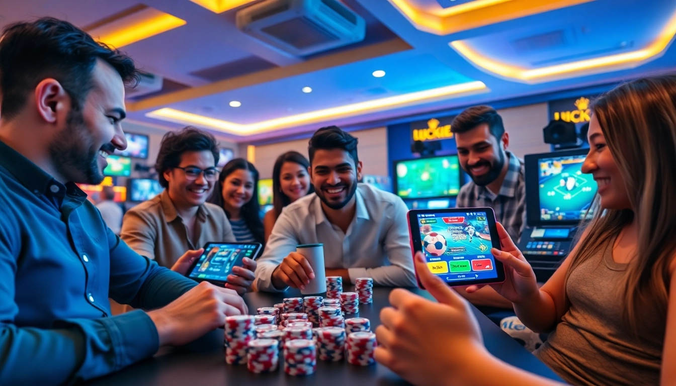 Engaging online gambling experience at luck8win.live with vibrant casino activities.