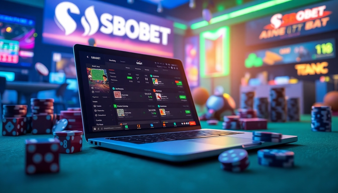Experience the excitement of sbobet.dance with an engaging online gambling scene.