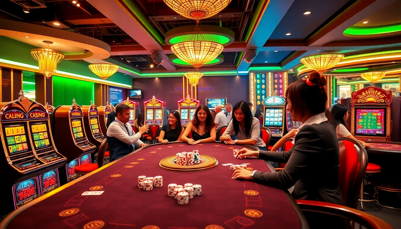 Engage in exciting games at dom88.us.com with lively poker tables and slot machines.