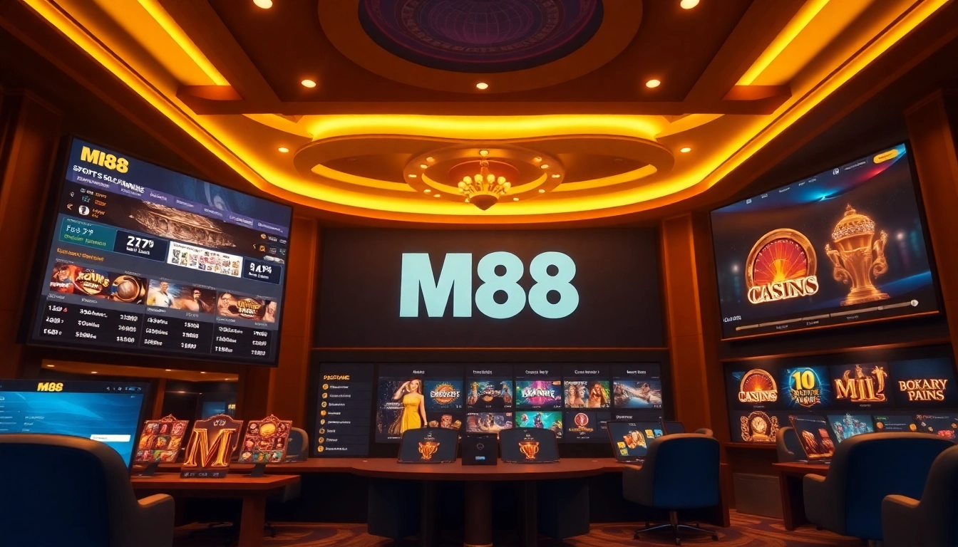 Engaging online betting interface at m88.com.mx showcasing premium sports and casino games.